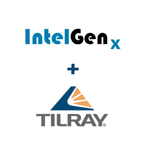 IntelGenx + Tilray Logo