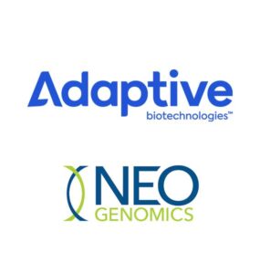 Adaptive x NeoGenomics Logo